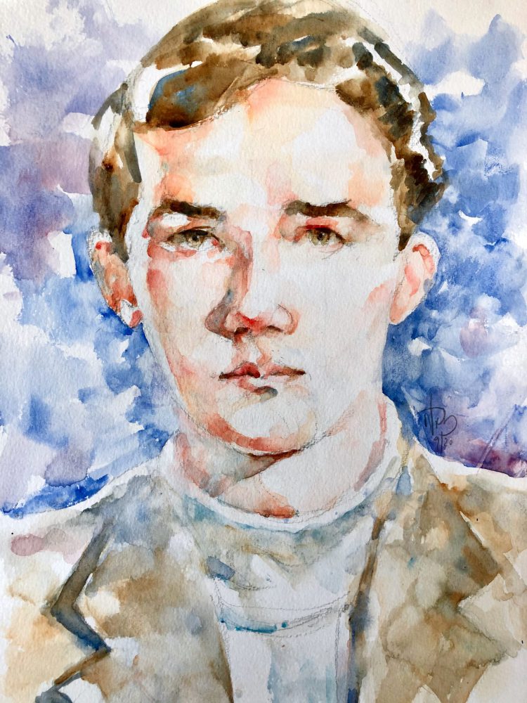 Portrait of a young man