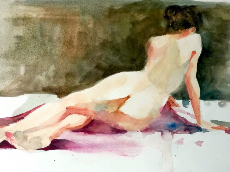 Reclining nude